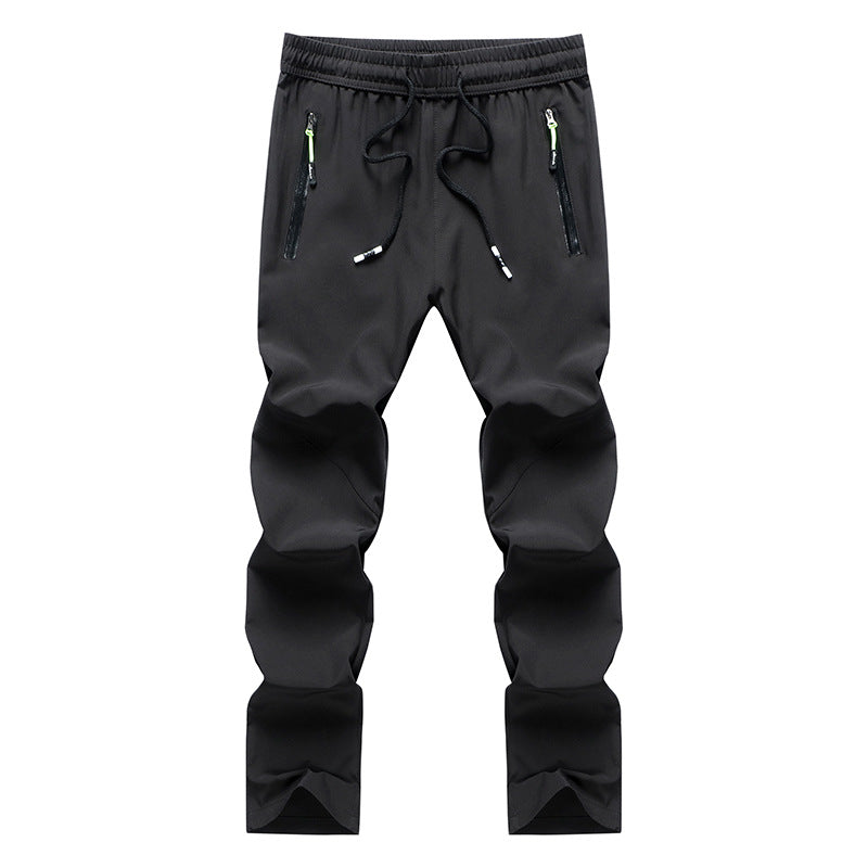 Men's Summer Ice Silk Quick-Drying Casual Sports Pants