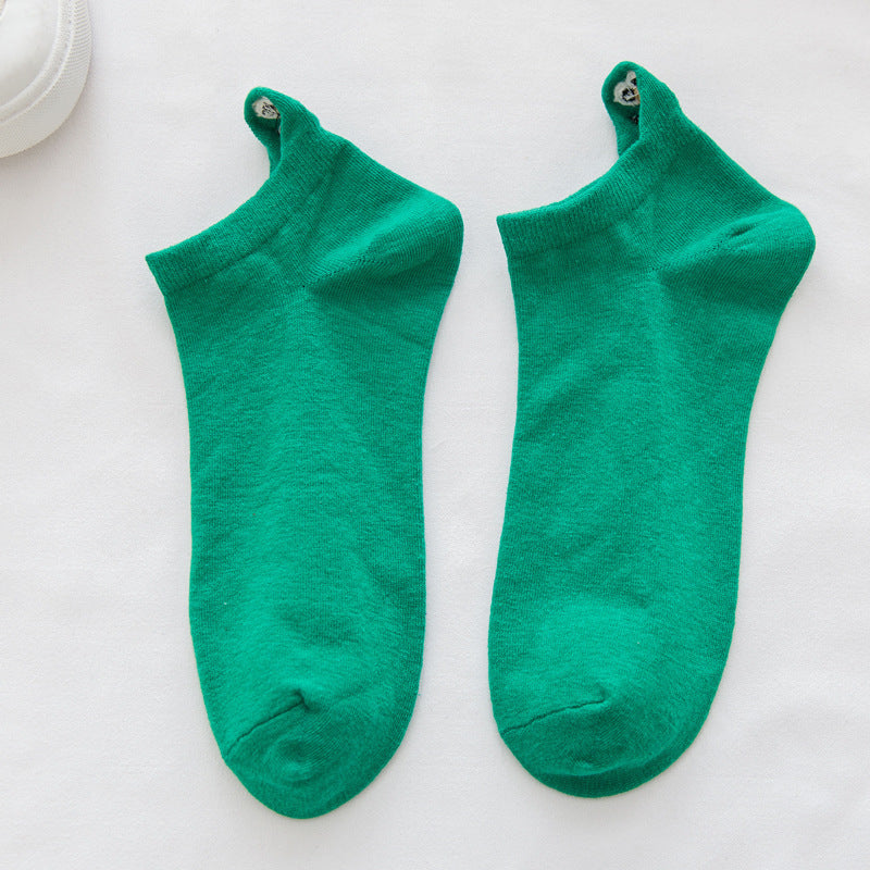 Sesame Street Funny Face Ankle Socks for Couples