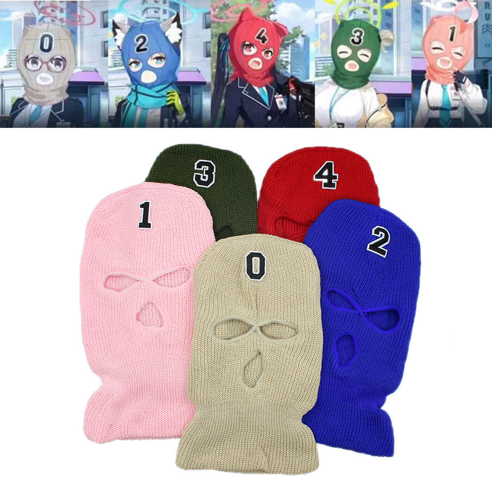 "Blue Archive Cosplay Accessories - Bandit Hood Prop"