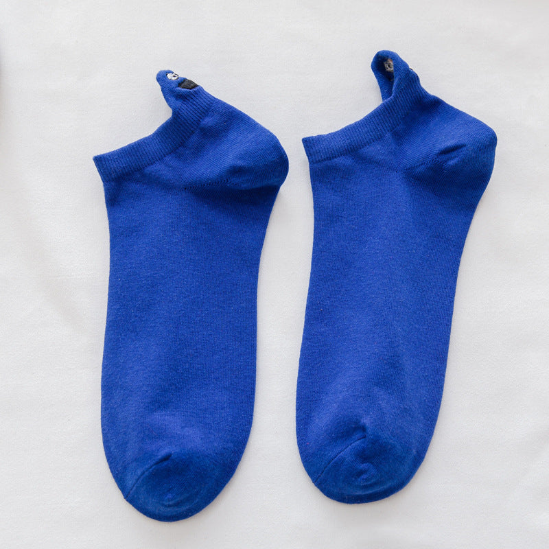 Sesame Street Funny Face Ankle Socks for Couples