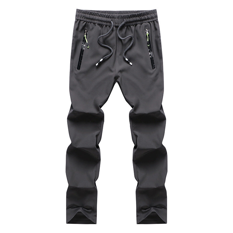 Men's Summer Ice Silk Quick-Drying Casual Sports Pants
