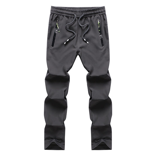 Men's Summer Ice Silk Quick-Drying Casual Sports Pants