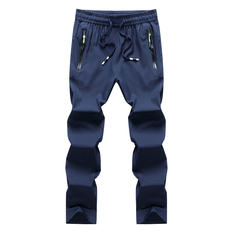 Men's Summer Ice Silk Quick-Drying Casual Sports Pants