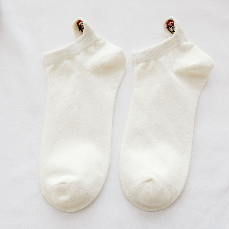 Sesame Street Funny Face Ankle Socks for Couples
